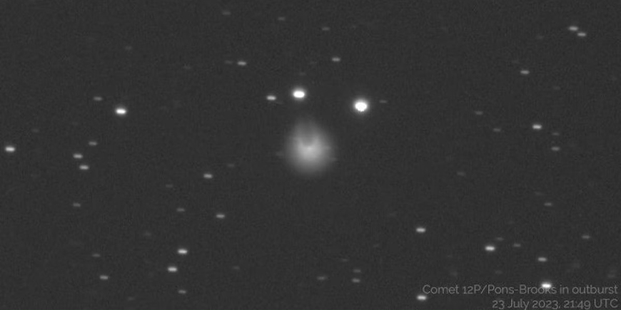 cometa 12P/Pons-Brooks - Credit: Gianluca Masi / Virtual Telescope Project