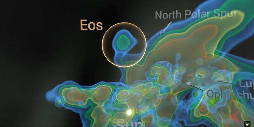 Al cospetto di Eos, gigantesca nube molecolare